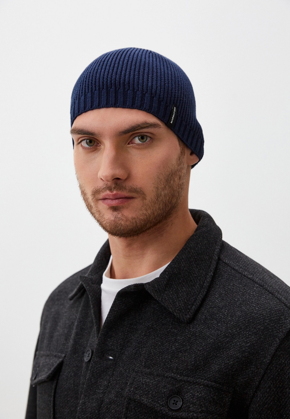 картинка Шапка  MMH13152 син от магазина МаХималист