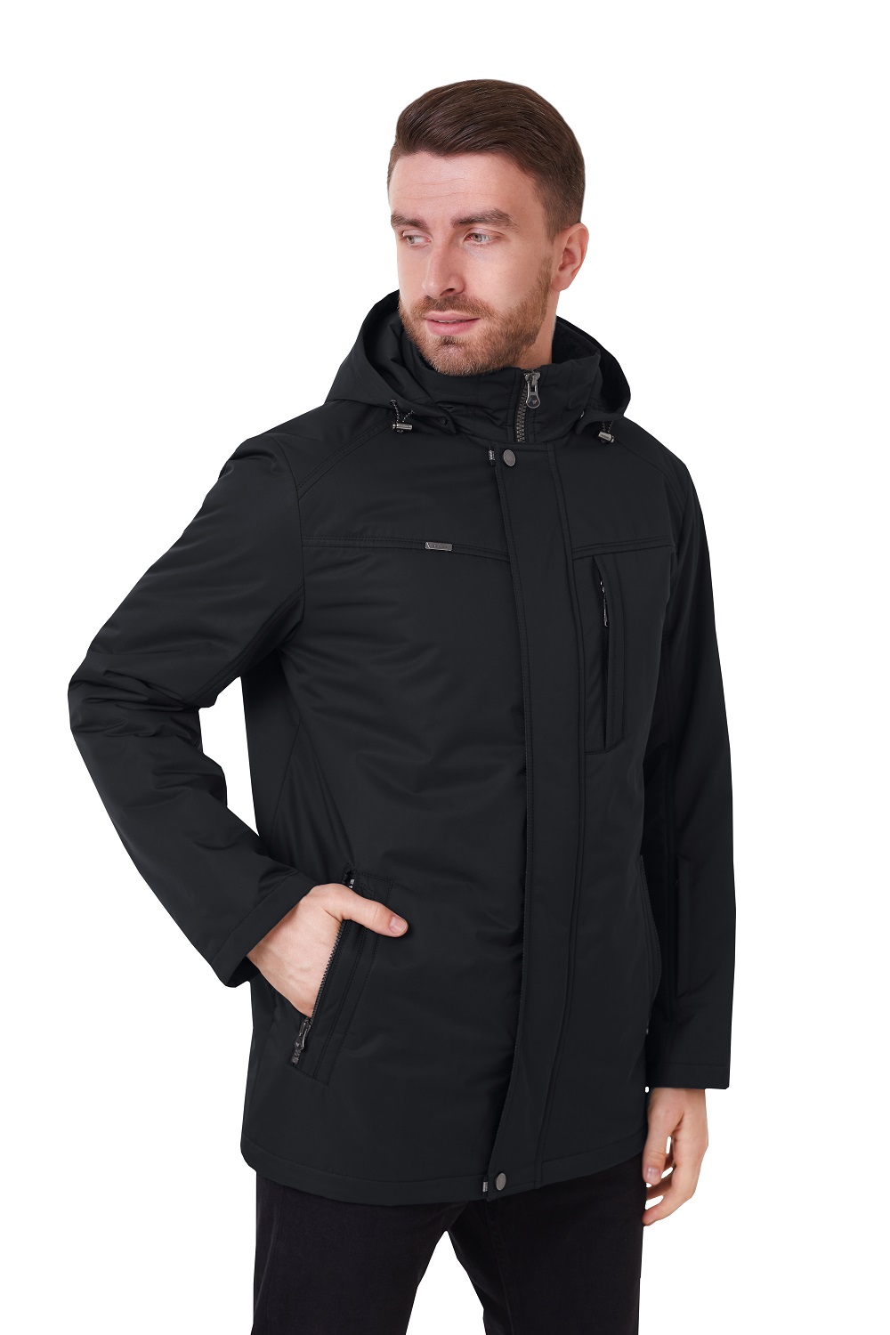 картинка Куртка М0954 д/с, черный от магазина МаХималист