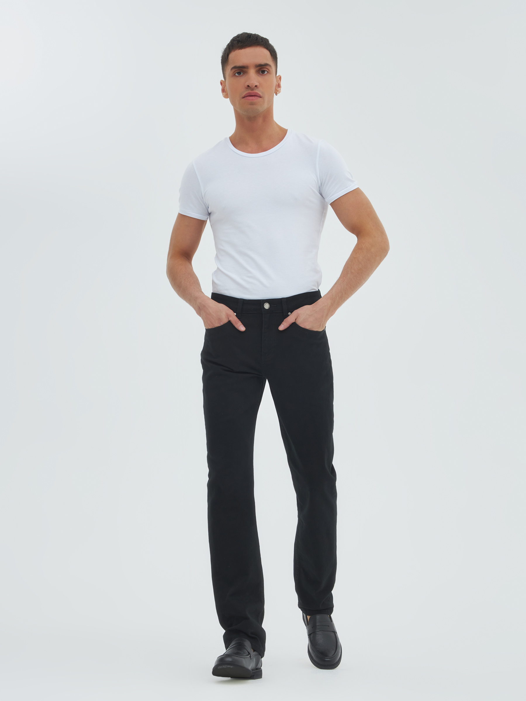 картинка Джинсы твилл V77-R-H черный Velocity от магазина МаХималист