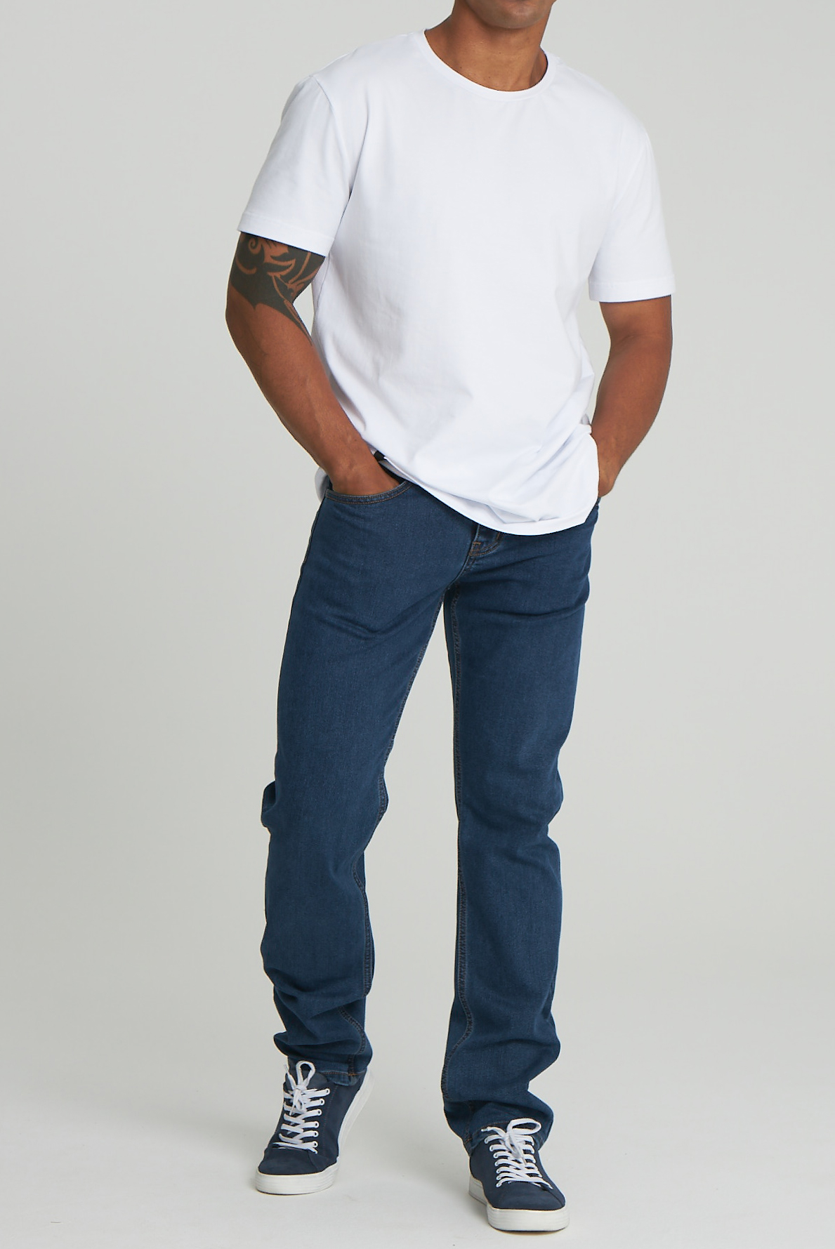 картинка Джинсы MJRV078-4 синий утепл от магазина МаХималист