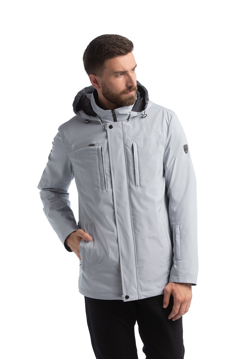 картинка Ветровка М0929 св.серый от магазина МаХималист