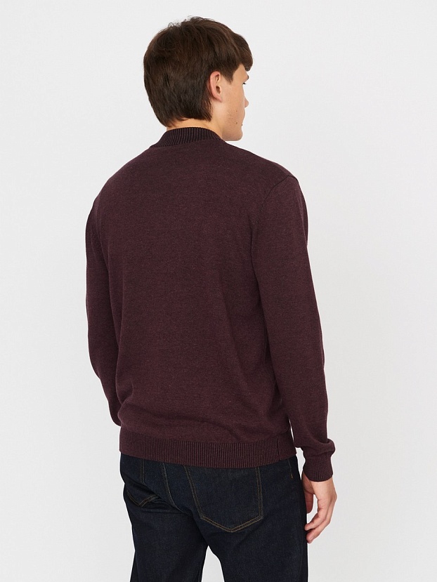 картинка Бомбер-жакет 035374 баклажановый от магазина МаХималист