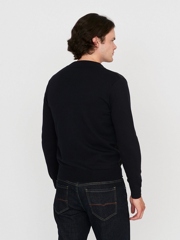 картинка Бомбер-жакет 035323 т.син.,беж. от магазина МаХималист