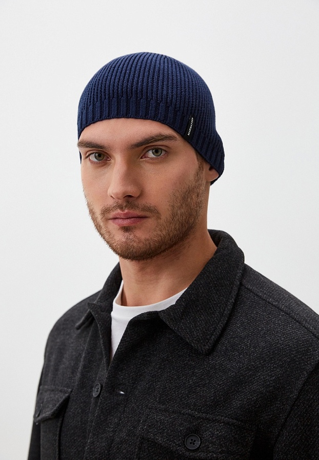 картинка Шапка  MMH13152 син от магазина МаХималист