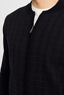 картинка Бомбер-жакет 035322 т.син.,серый магазин МаХималист