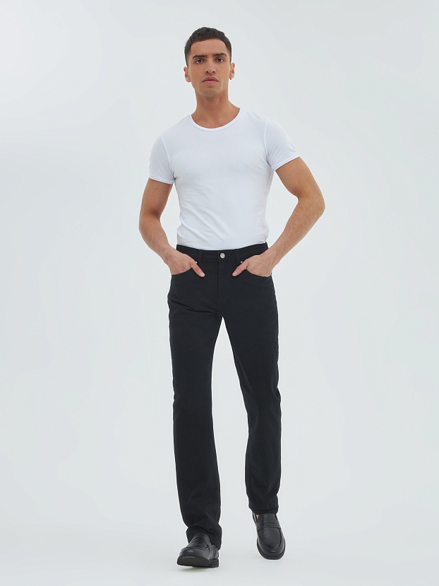 картинка Джинсы твилл V77-R-H черный Velocity от магазина МаХималист