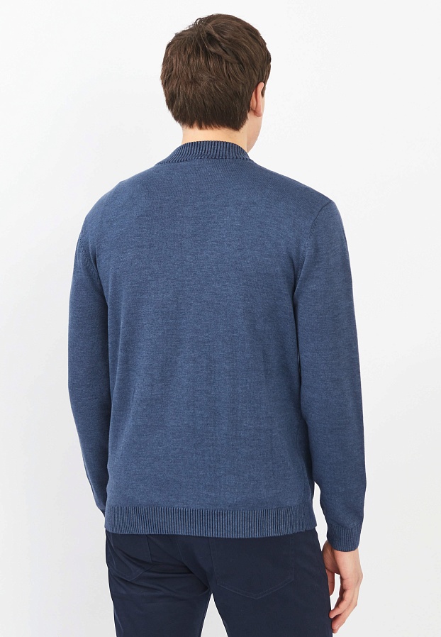 картинка Бомбер-жакет 035375 синий от магазина МаХималист