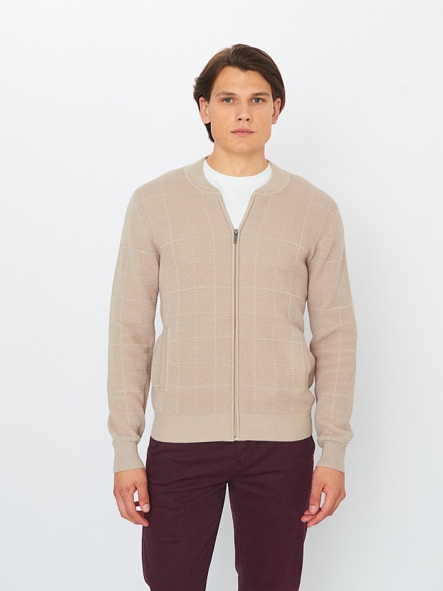 картинка Бомбер-жакет Grostyle 035118 бежевый от магазина МаХималист